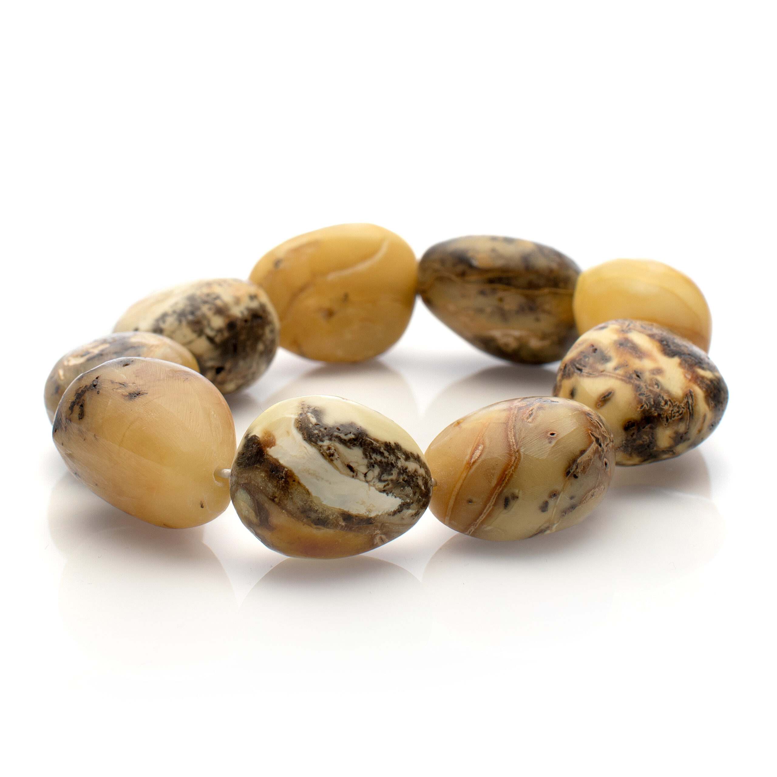 Bernstein-Armband Sandsturm