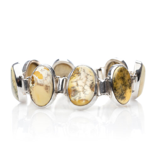 Bernstein-Armband Kreidefelsen